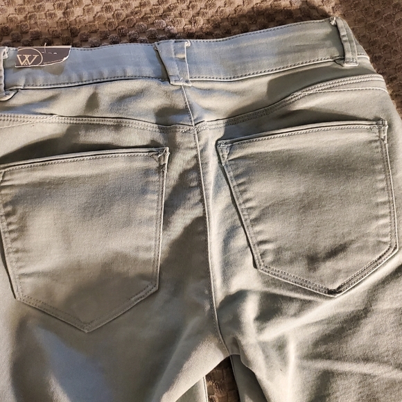 Wit & Wisdom Absolution Ankle Skimmer Skinny Jeans Misty Blue sz 0 NWT - Picture 4 of 8